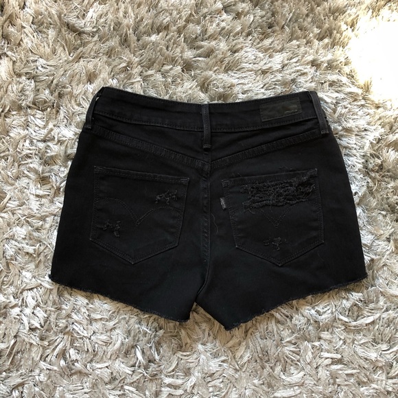 Levi’s Distressed Cutoff Shorts (One of a kind) - Picture 2 of 5